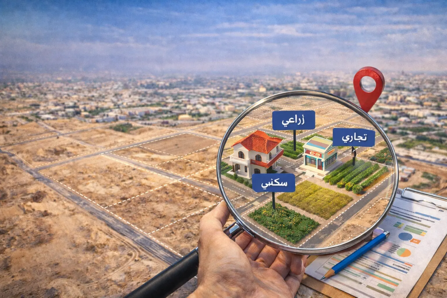 دراسة أفضل استخدام للأراضي