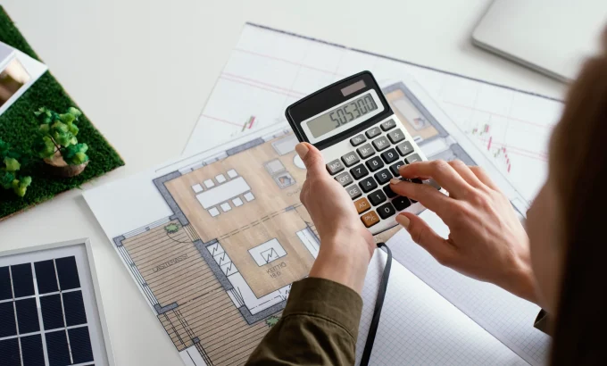 حساب قيمة الأرض